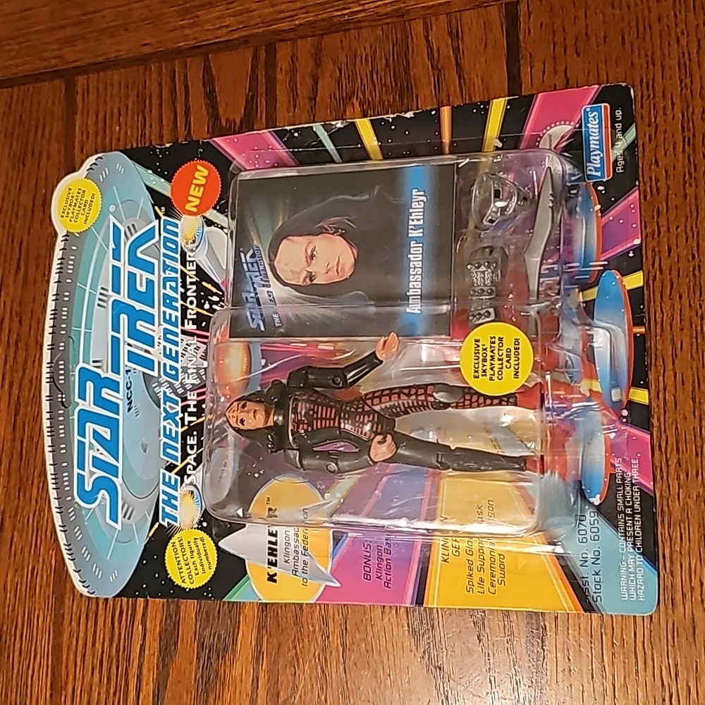 1993 Paramount Playmates Star Trek The Next Generation Ambassador K'Ehleyr